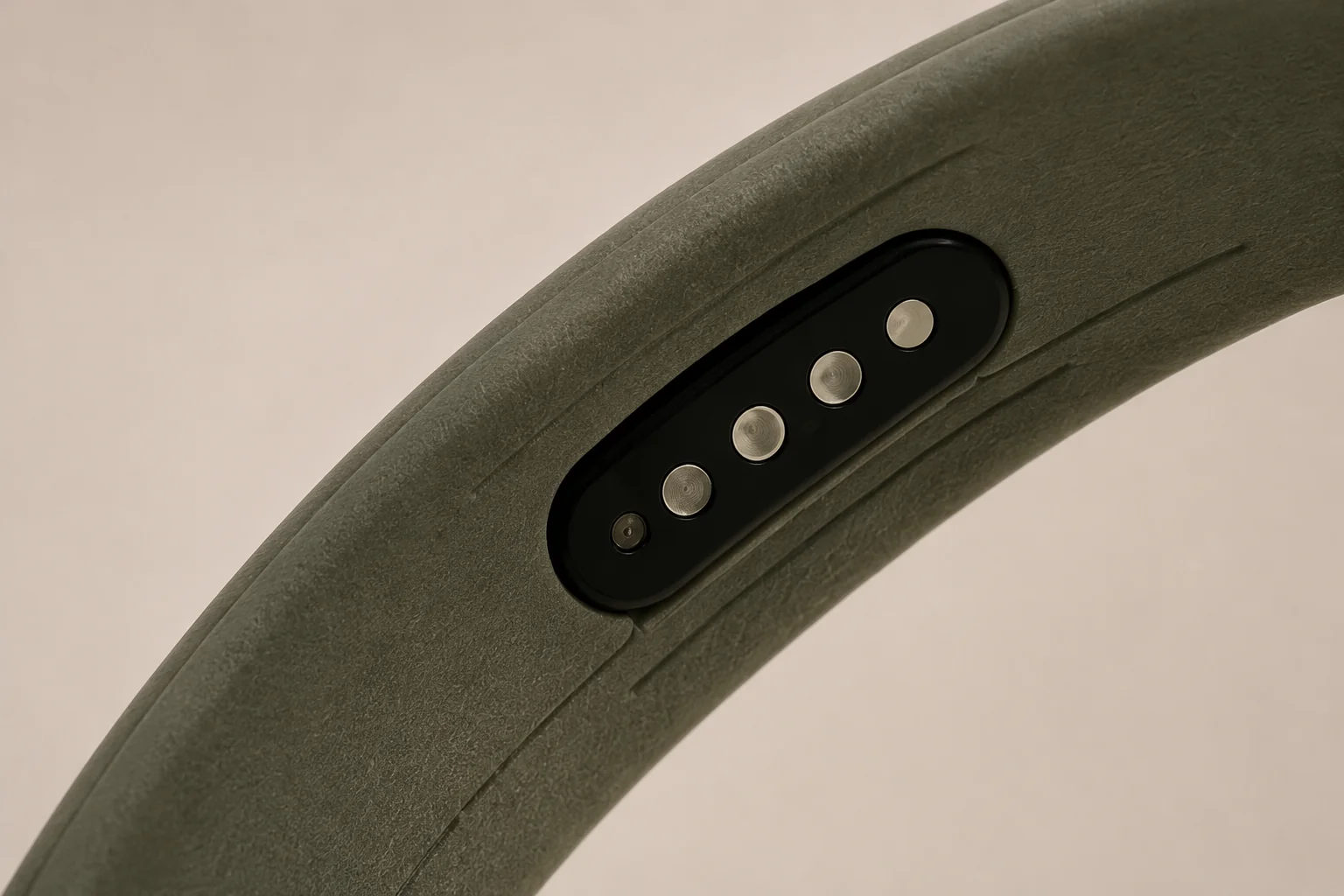Détail des capteurs du bracelet Harmony
